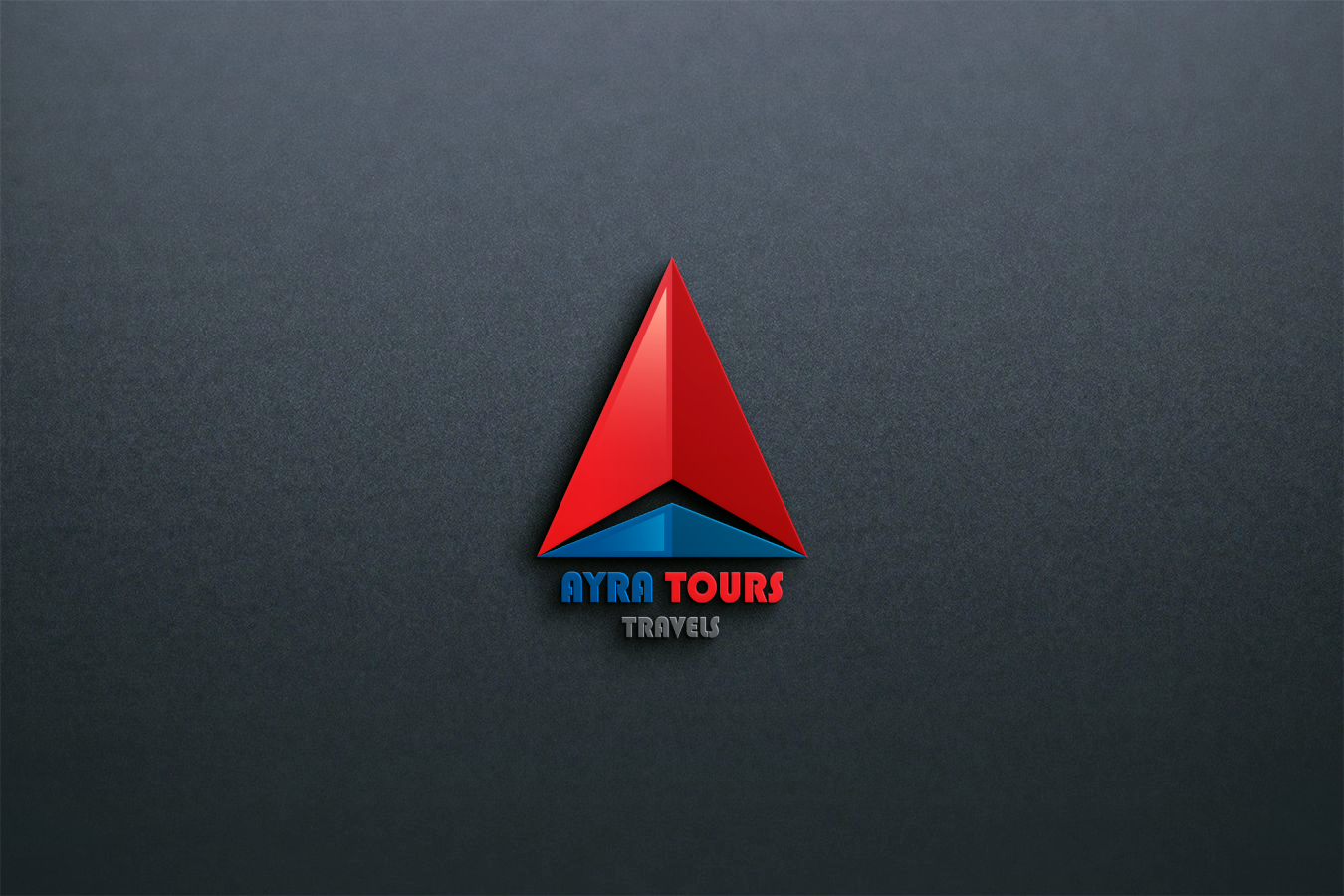 Black Wall Logo Design Mockup(2)